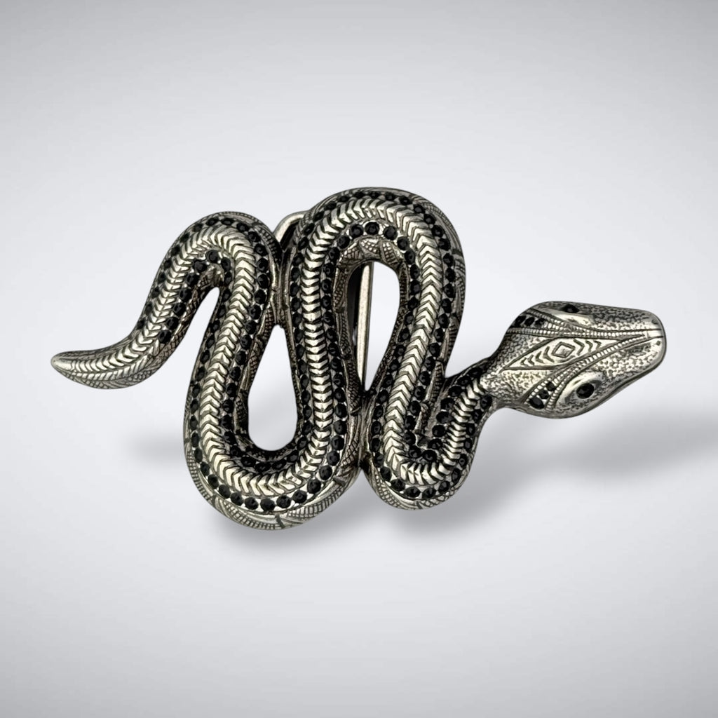 The Black Mamba Buckle Fits 38-40mm Belts