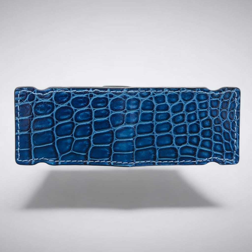 Nile Crocodile Cash Cover — Blue Ice