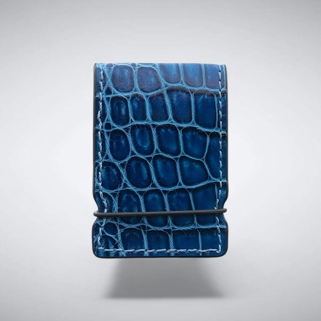Nile Crocodile Cash Cover — Blue Ice