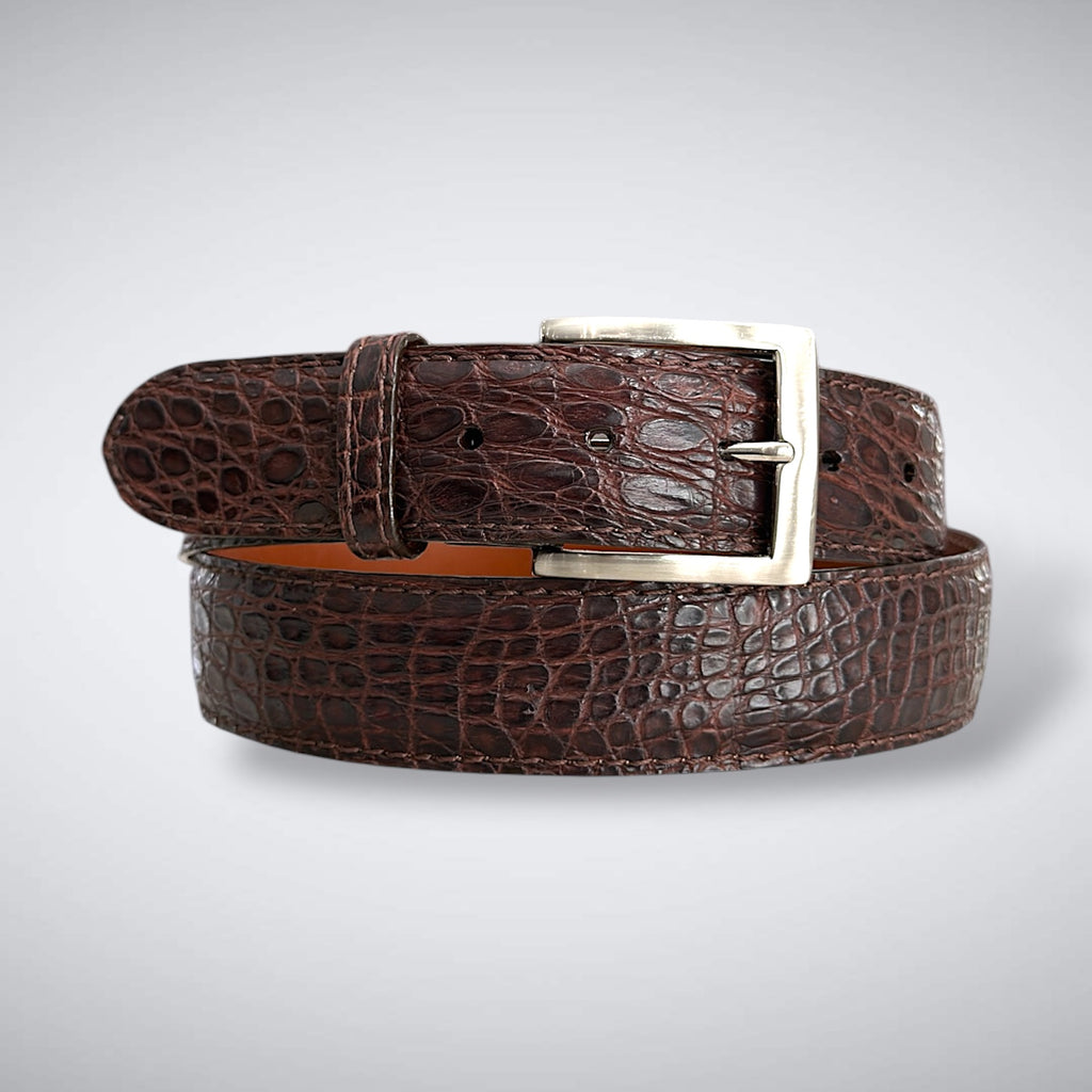 Caiman Belt — Brown | Flank | Matte