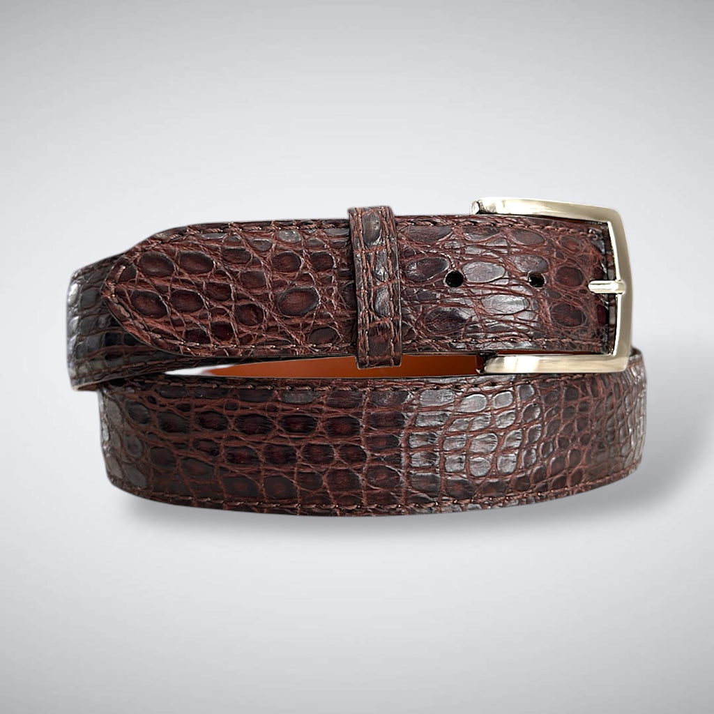 Caiman Belt — Brown | Flank | Matte