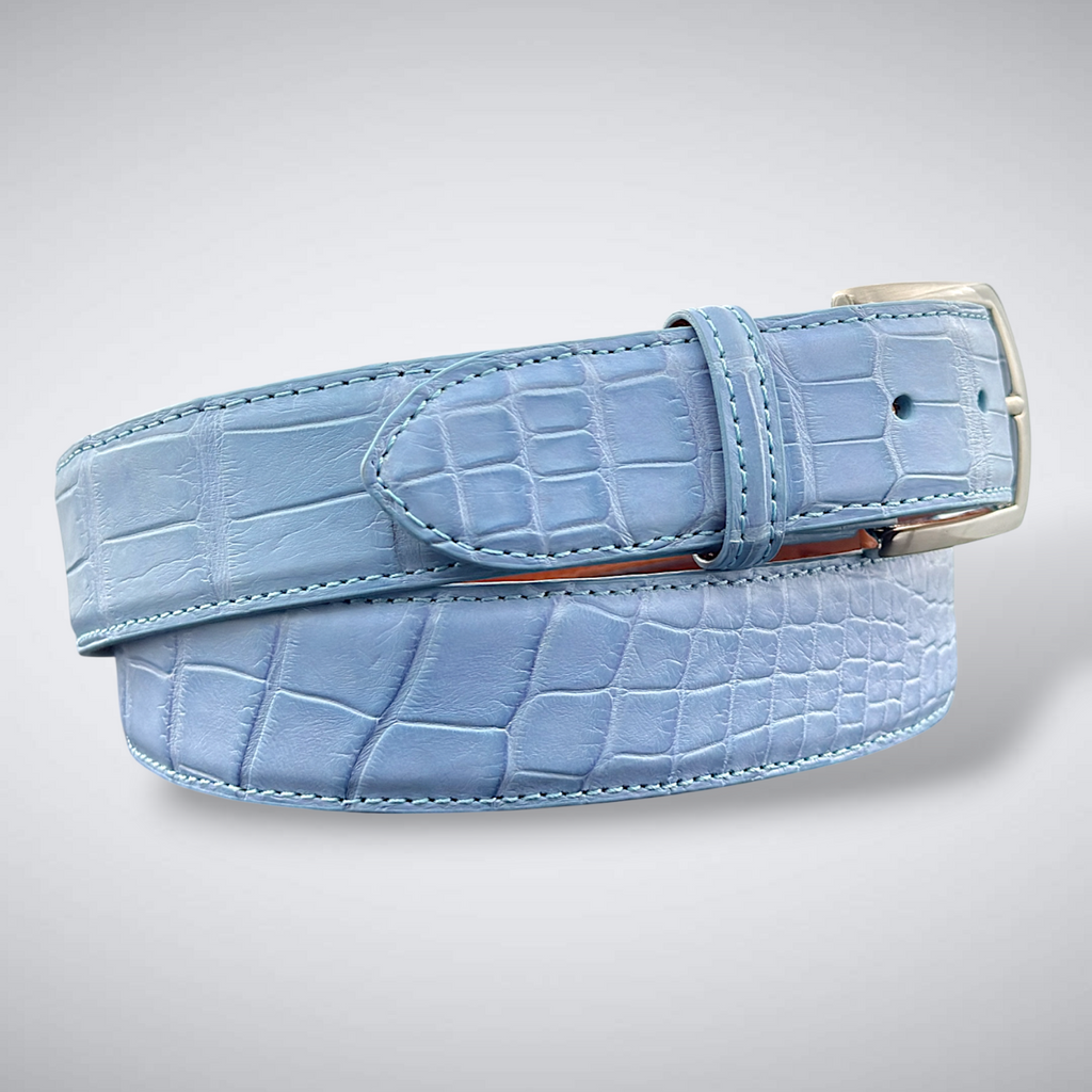 Alligator Belt — Carolina Blue | Matte | LTD