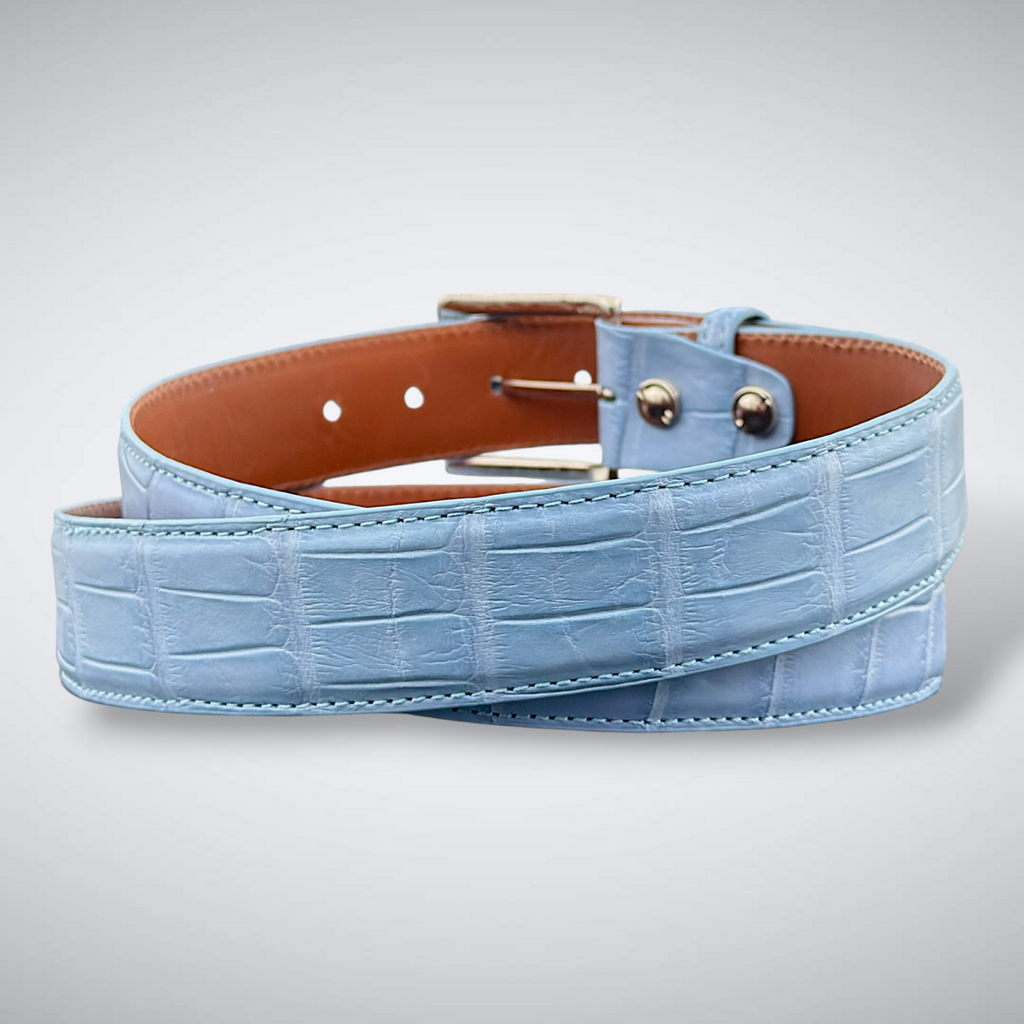 Alligator Belt — Carolina Blue | Matte | LTD