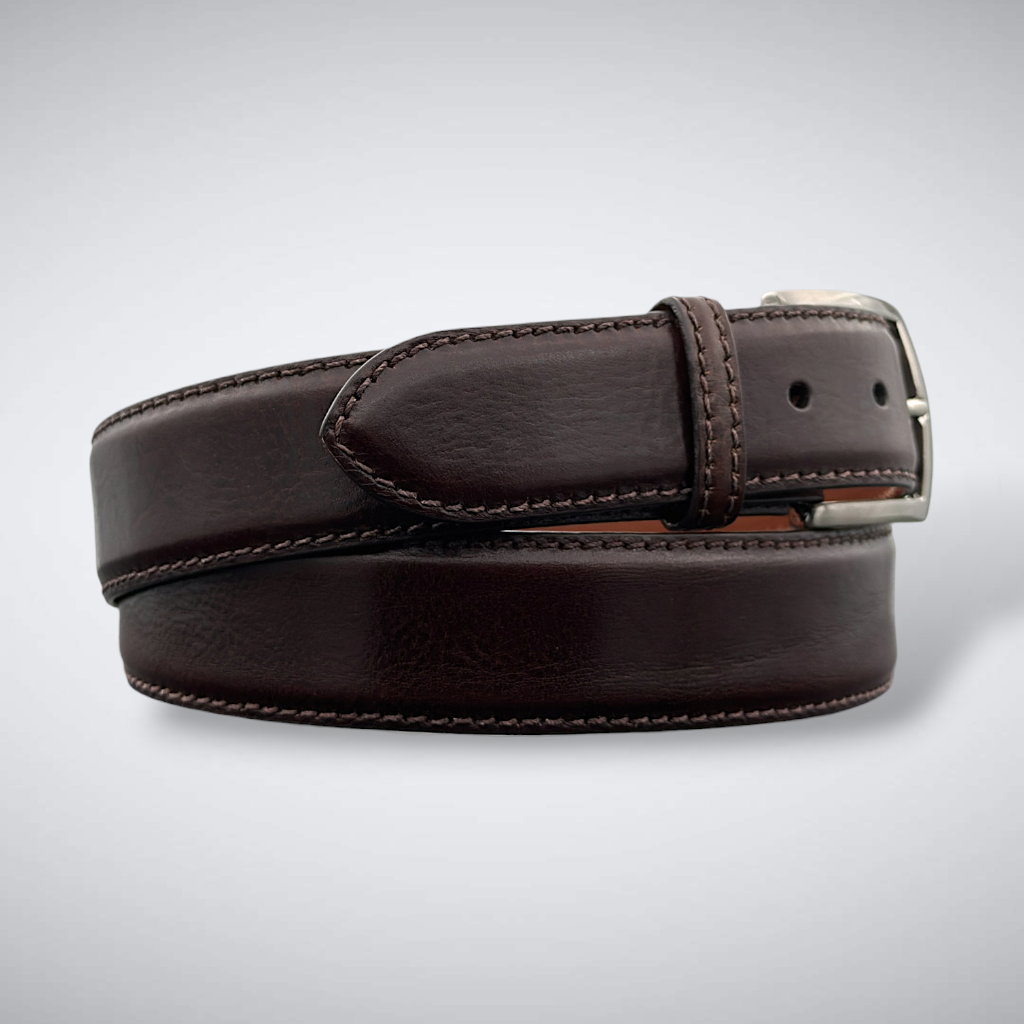 Calf Belt —  Dark Brown