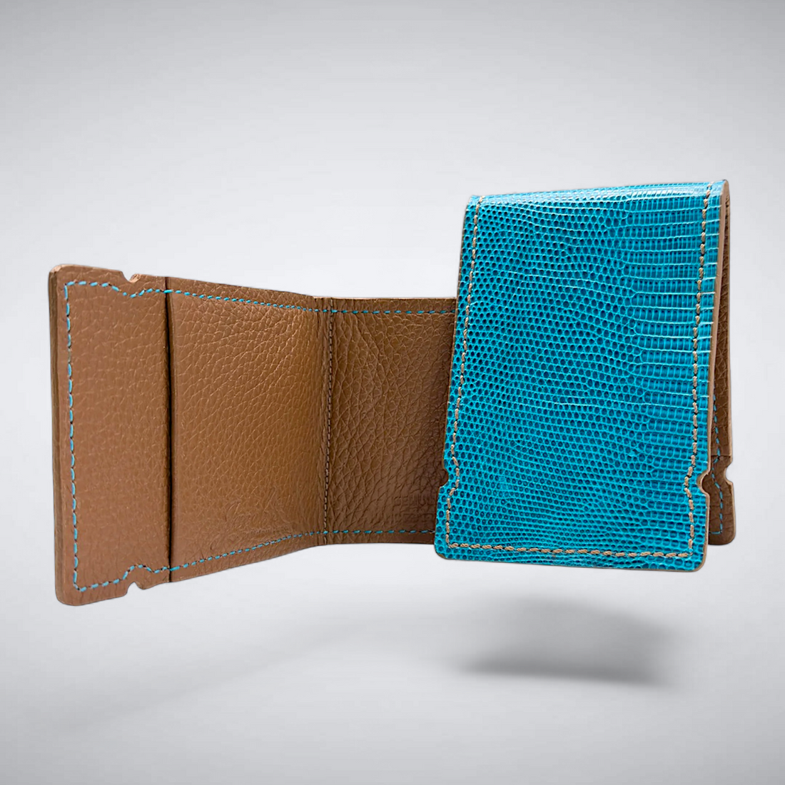 The Emerald Coast Cash Cover — Turquoise Lizard