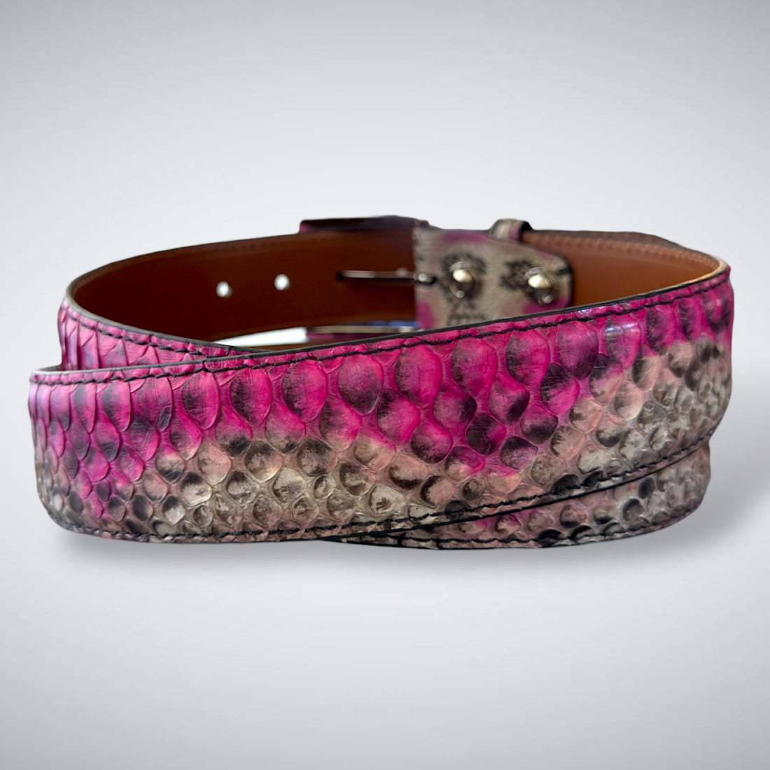 Flamingo Reserve – Cut-to-Fit Python Belt Cut D