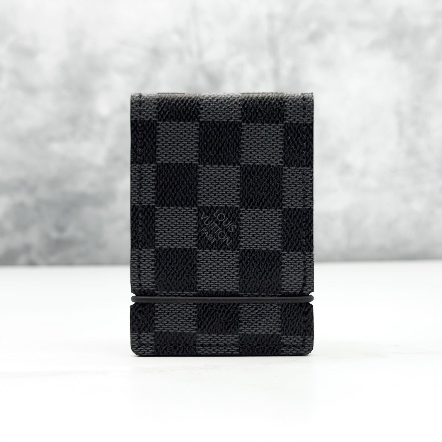 The French Connection Cash Cover: Re-purposed LV- Graphite Damier