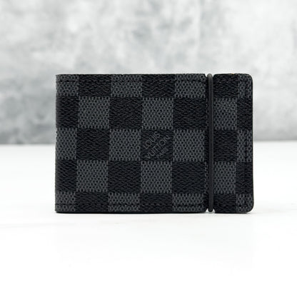 The French Connection Cash Cover: Re-purposed LV- Graphite Damier