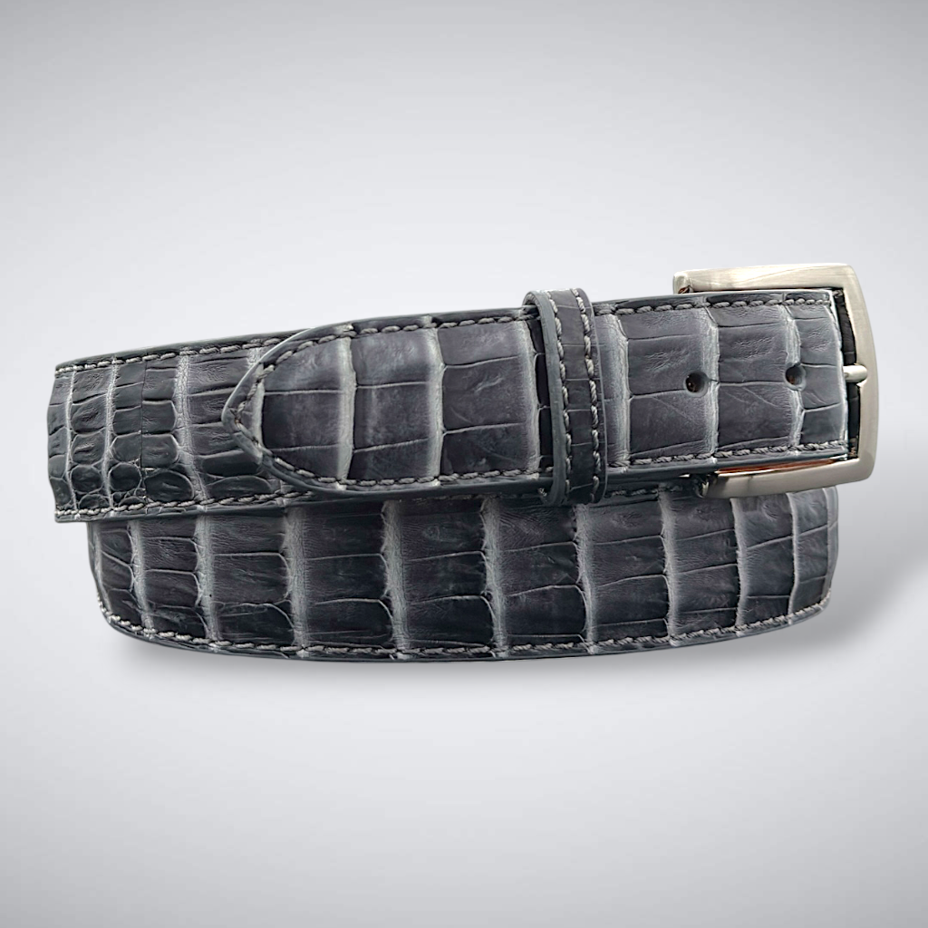 Caiman Belt — Gray White | Tail