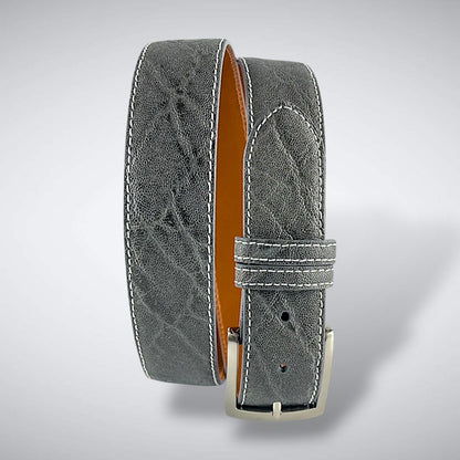Drakensberg Elephant Belt (Grey White Stitch)