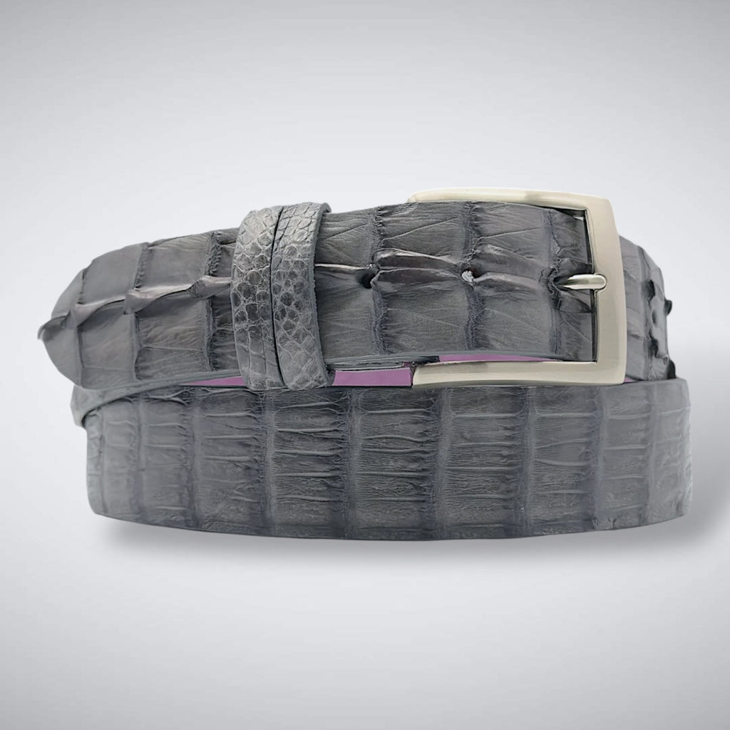 Caiman Belt — Gray | Hornback