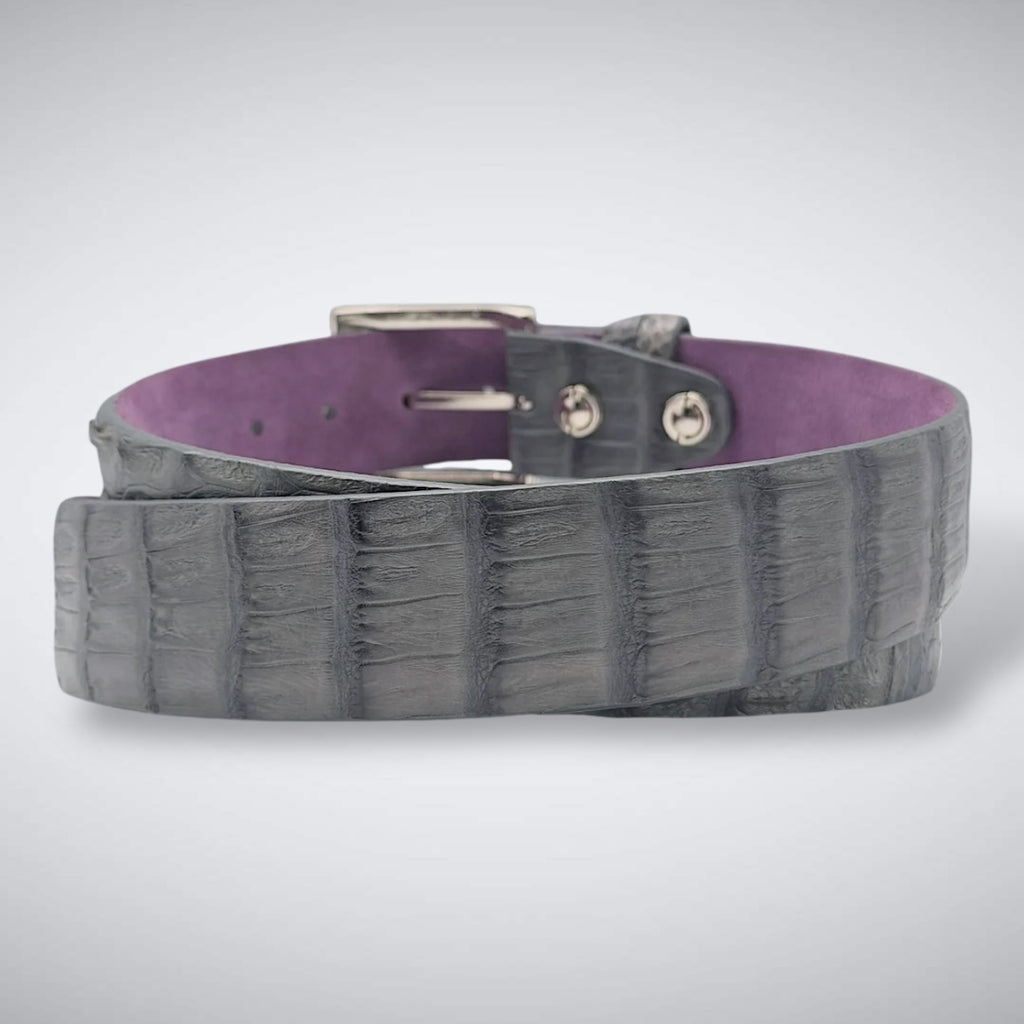 Caiman Belt — Gray | Hornback