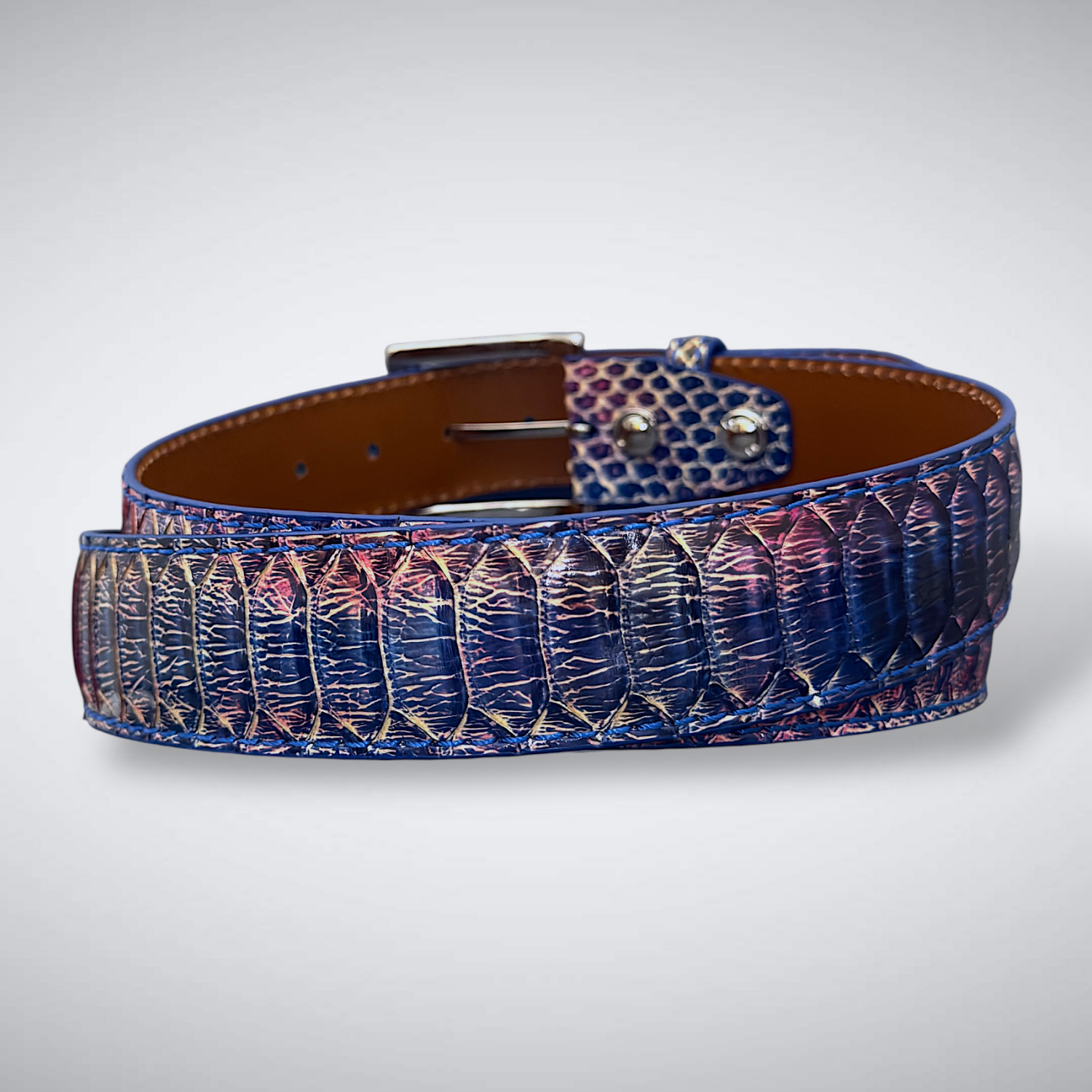 Chroma Apex – Center-Cut Python Belt
