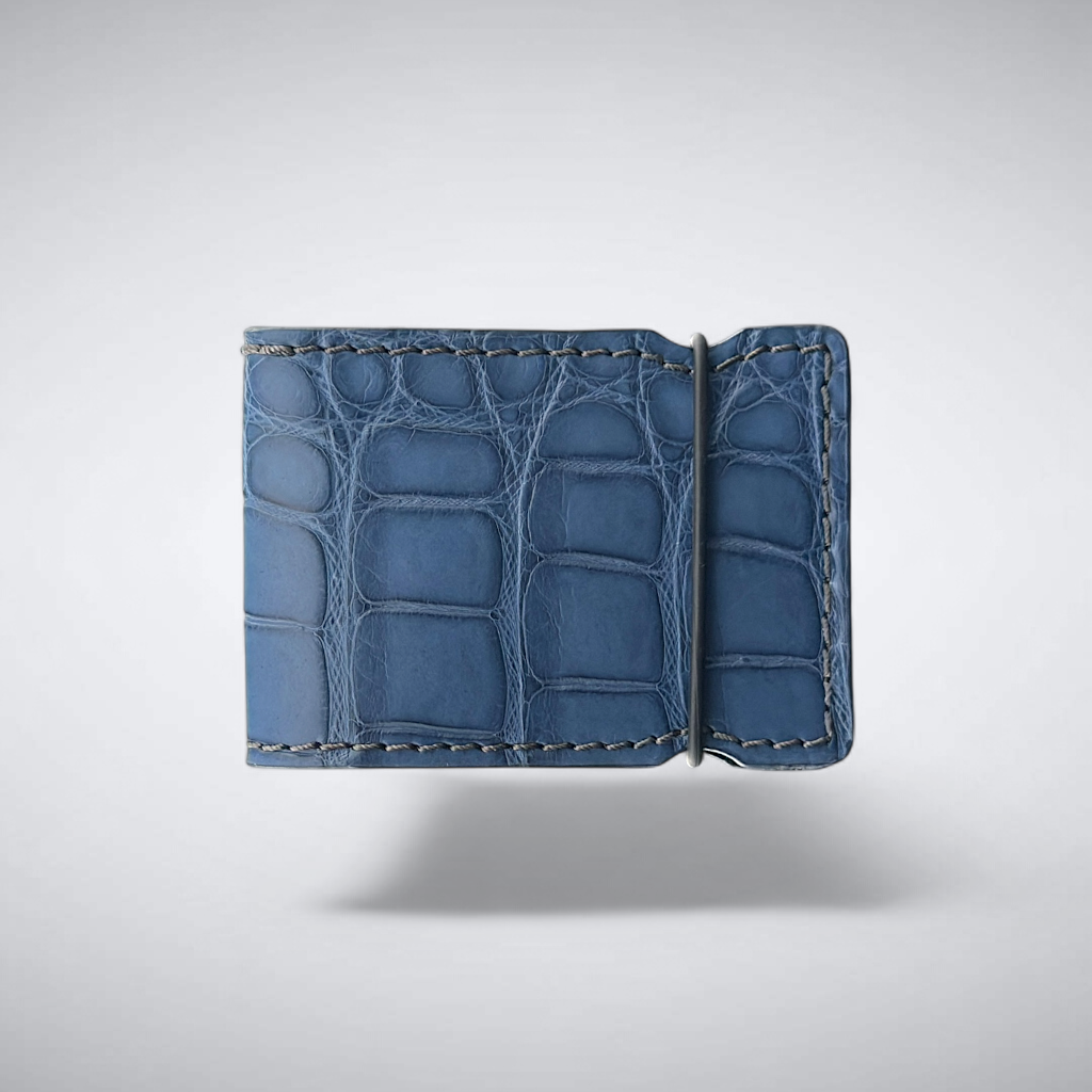 Alligator Cash Cover — Indigo Slate