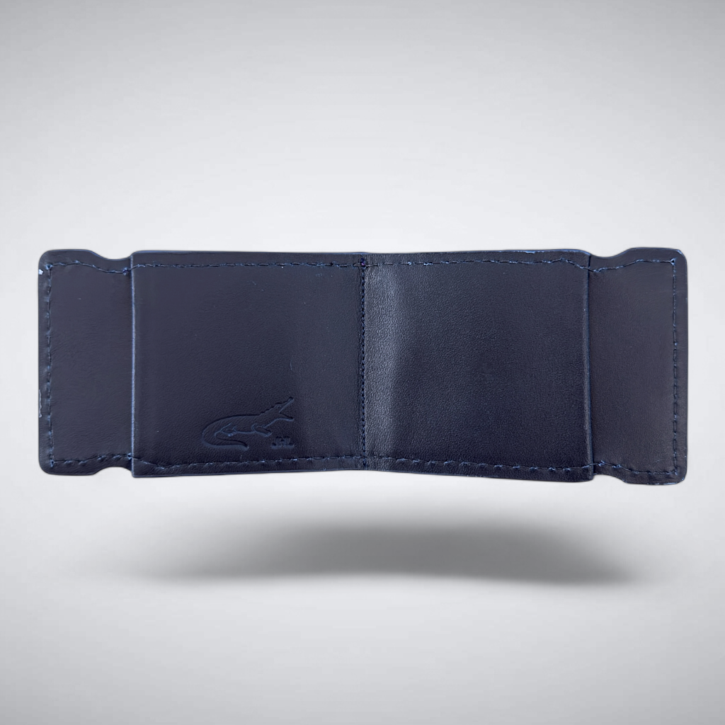 Alligator Cash Cover — Indigo Aubergine