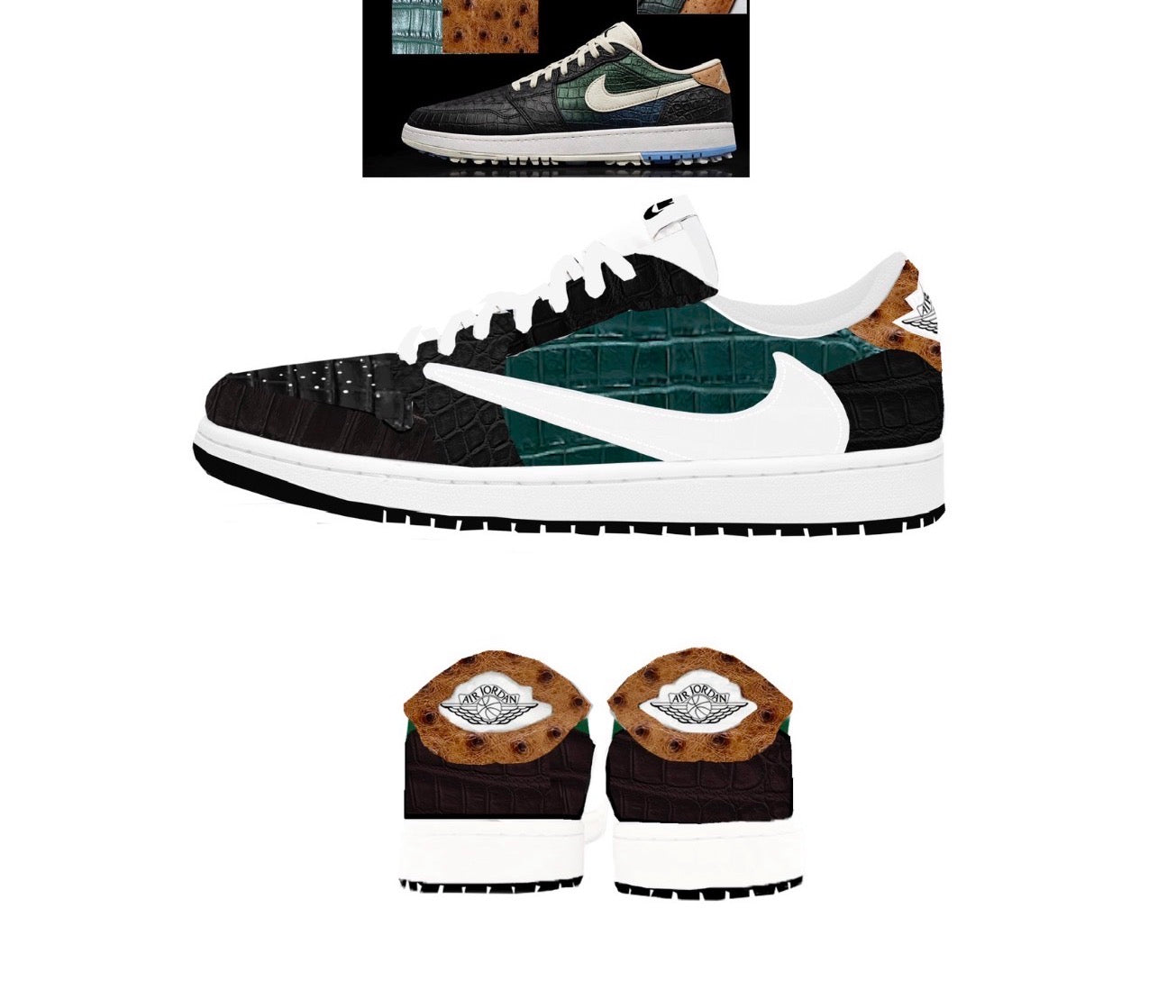 Jacket Required – Custom Air Jordan Low by Jacob Hill