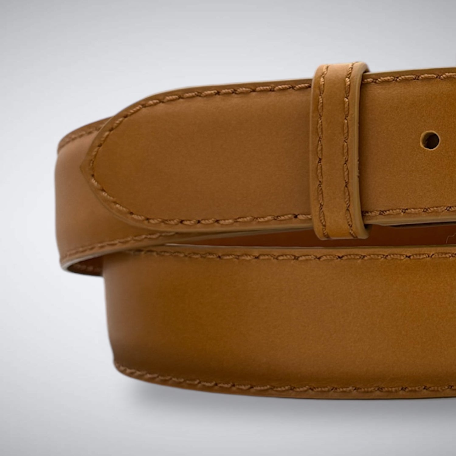 Ready To Ship Italian Calf Belt: Kapalua Ember(1.5 Width)