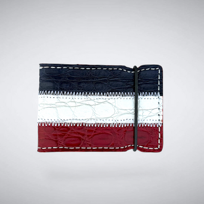 The Liberty Cash Cover — Red, White &amp; Blue Crocodile