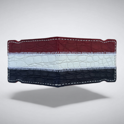 The Liberty Cash Cover — Red, White &amp; Blue Crocodile