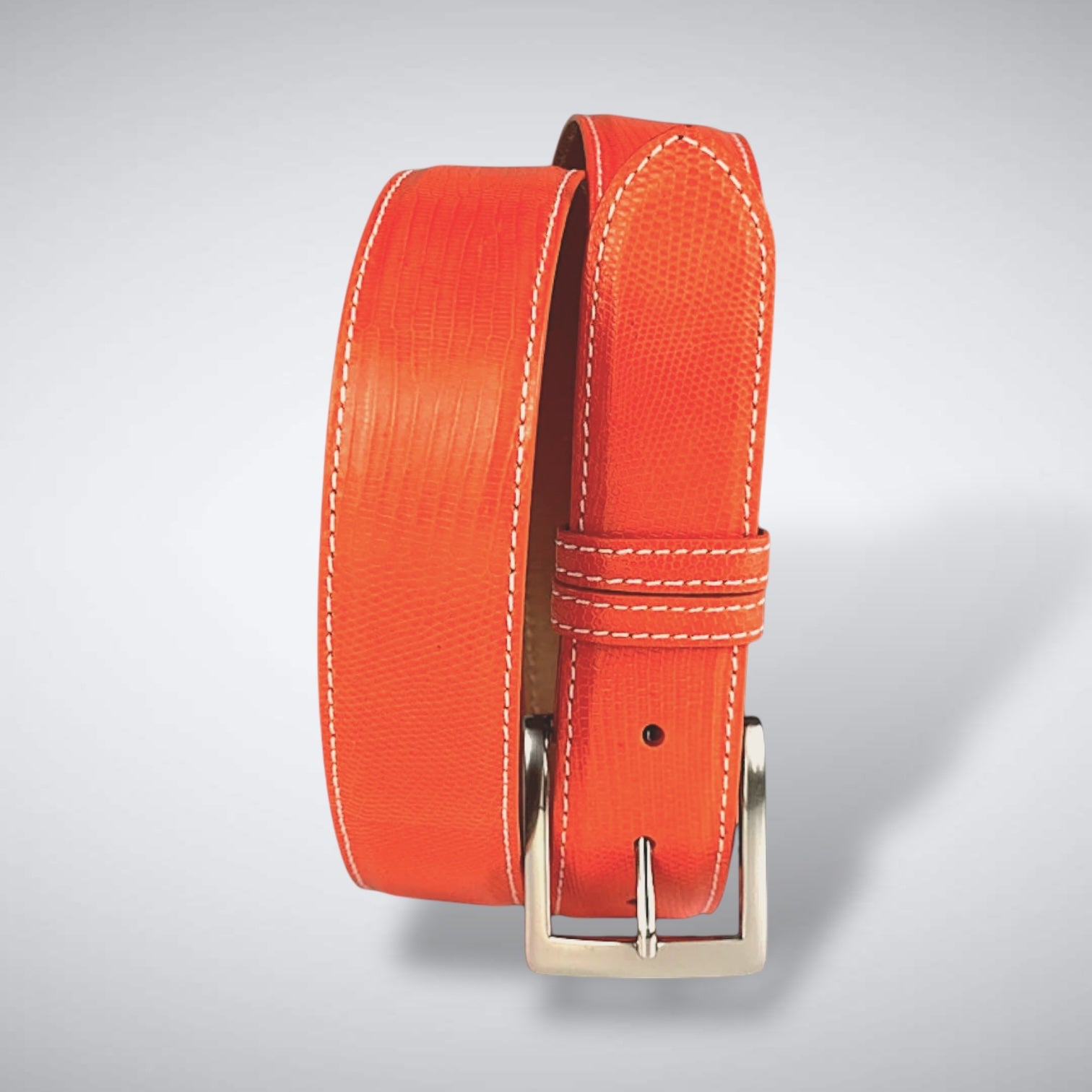 Lizard Belt — Orange