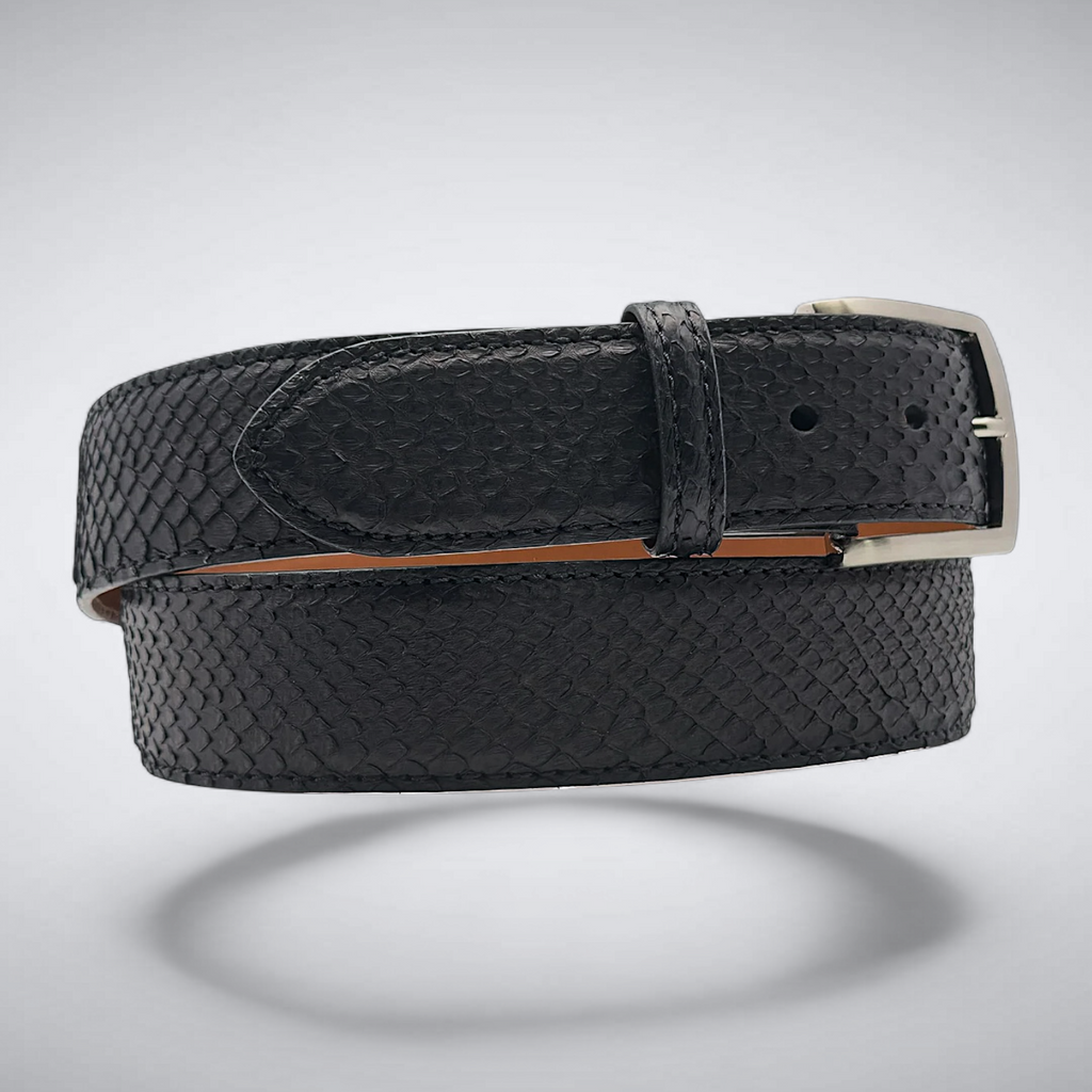 Snake Belt — Black | Python