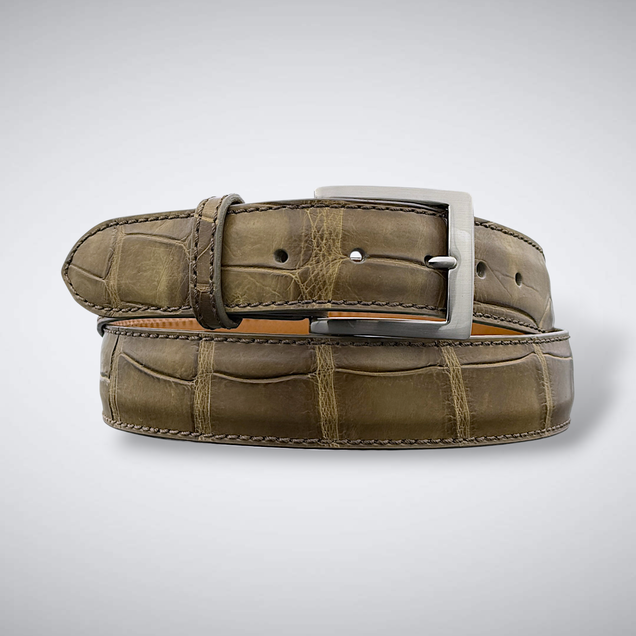 Alligator Belt — Stonewood | Matte