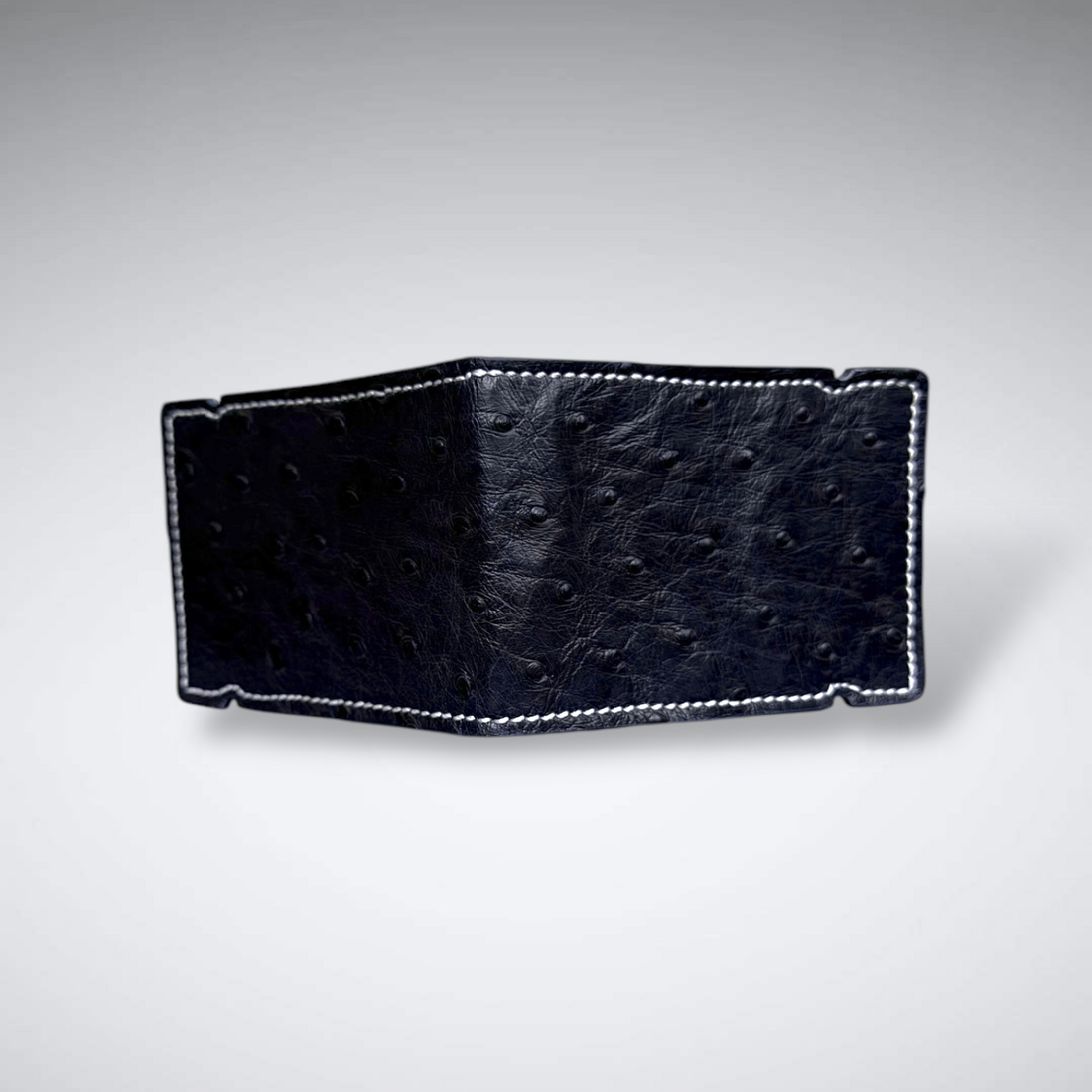 The Watson Cash Cover — Super Dark Navy Ostrich Quill