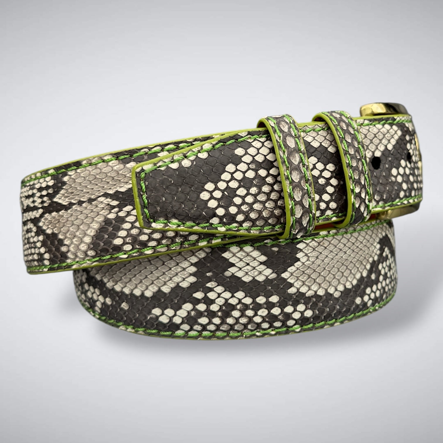 Python Belt: Natural Marked
