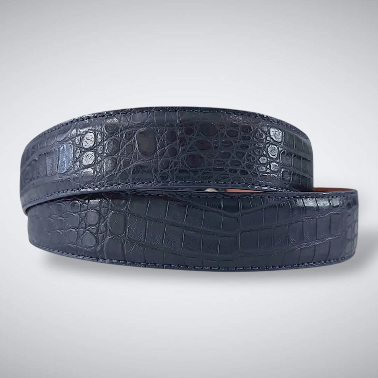 Caiman Belt — Navy