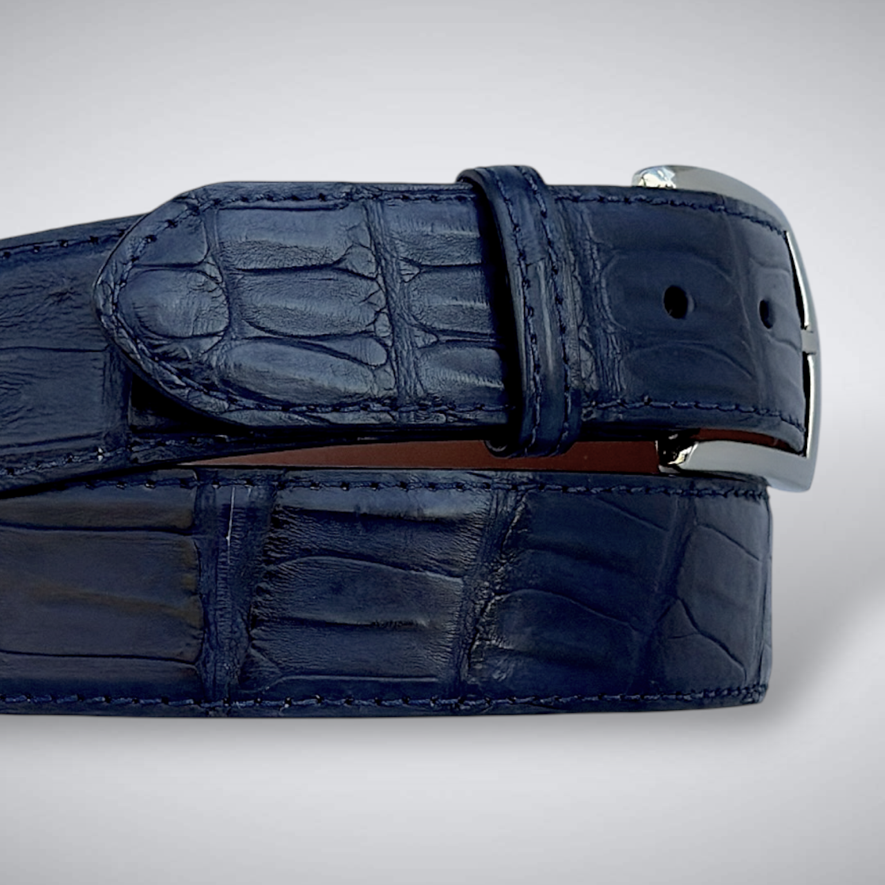 Caiman Belt — Navy | Tail | Tonal