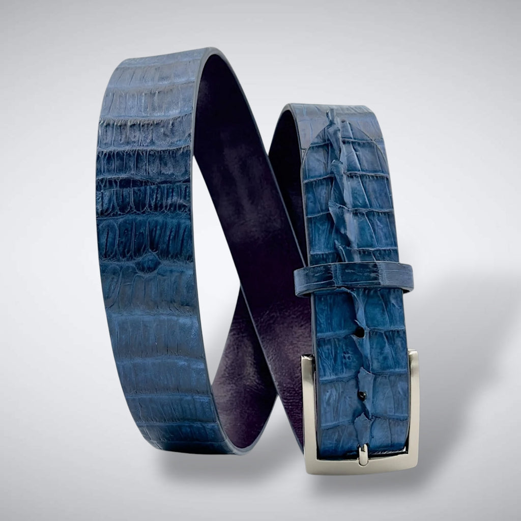 Caiman Belt — Navy | Hornback