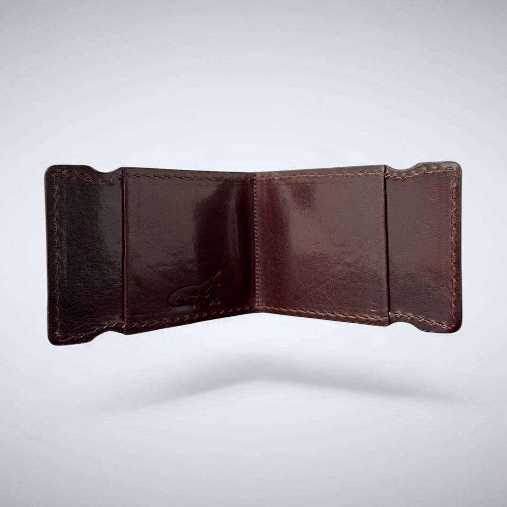 Nile Crocodile Cash Cover — Smoked Brown