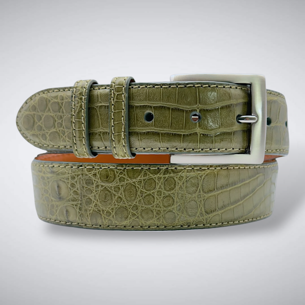 Caiman Belt — Olive