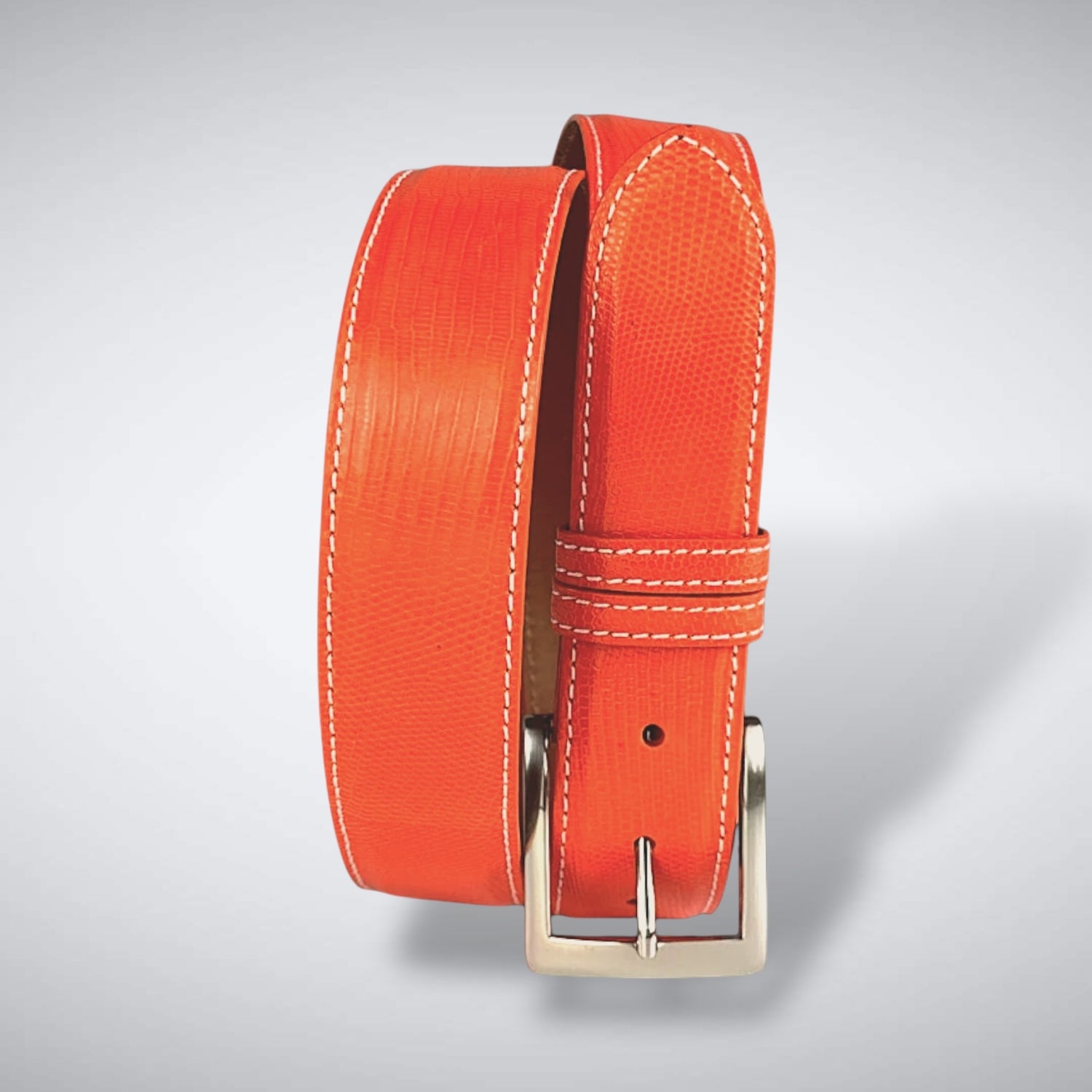 Lizard Belt: Orange