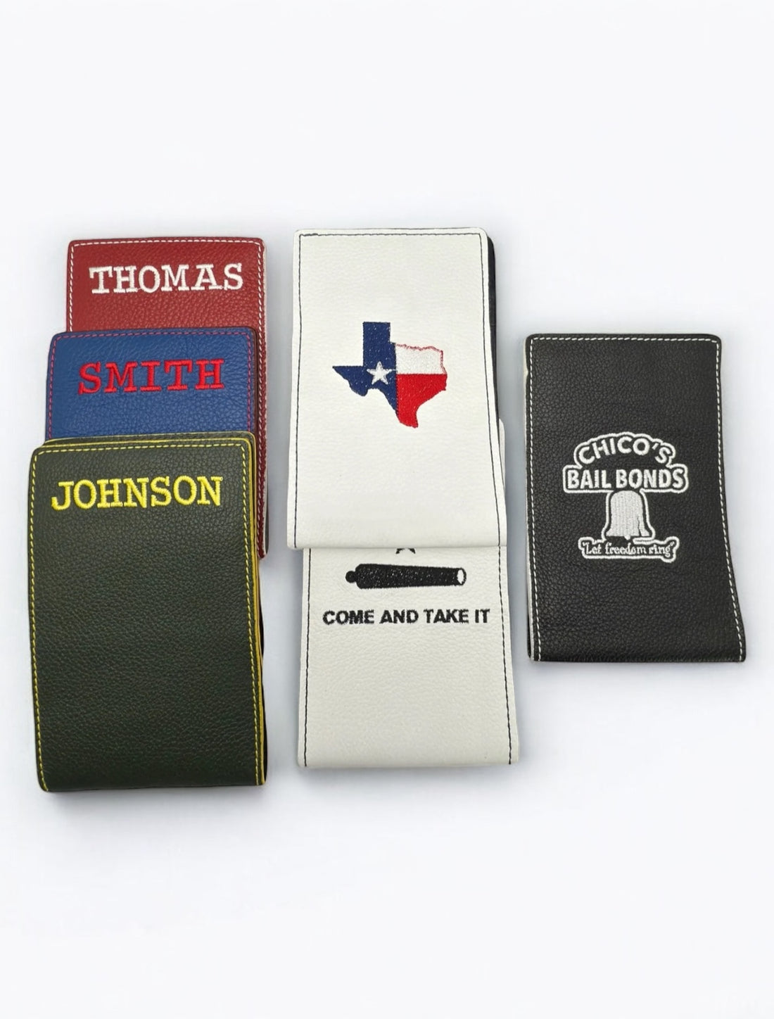 Personalized Calf Yardage Book Cover