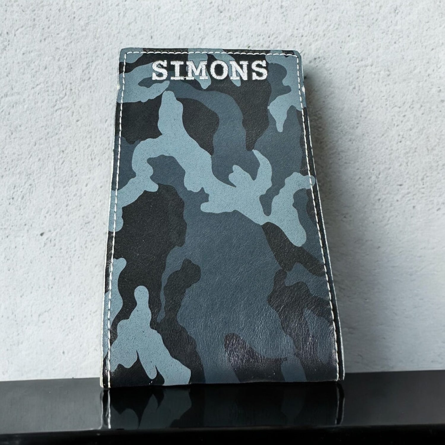 Personalized Calf Yardage Book Cover