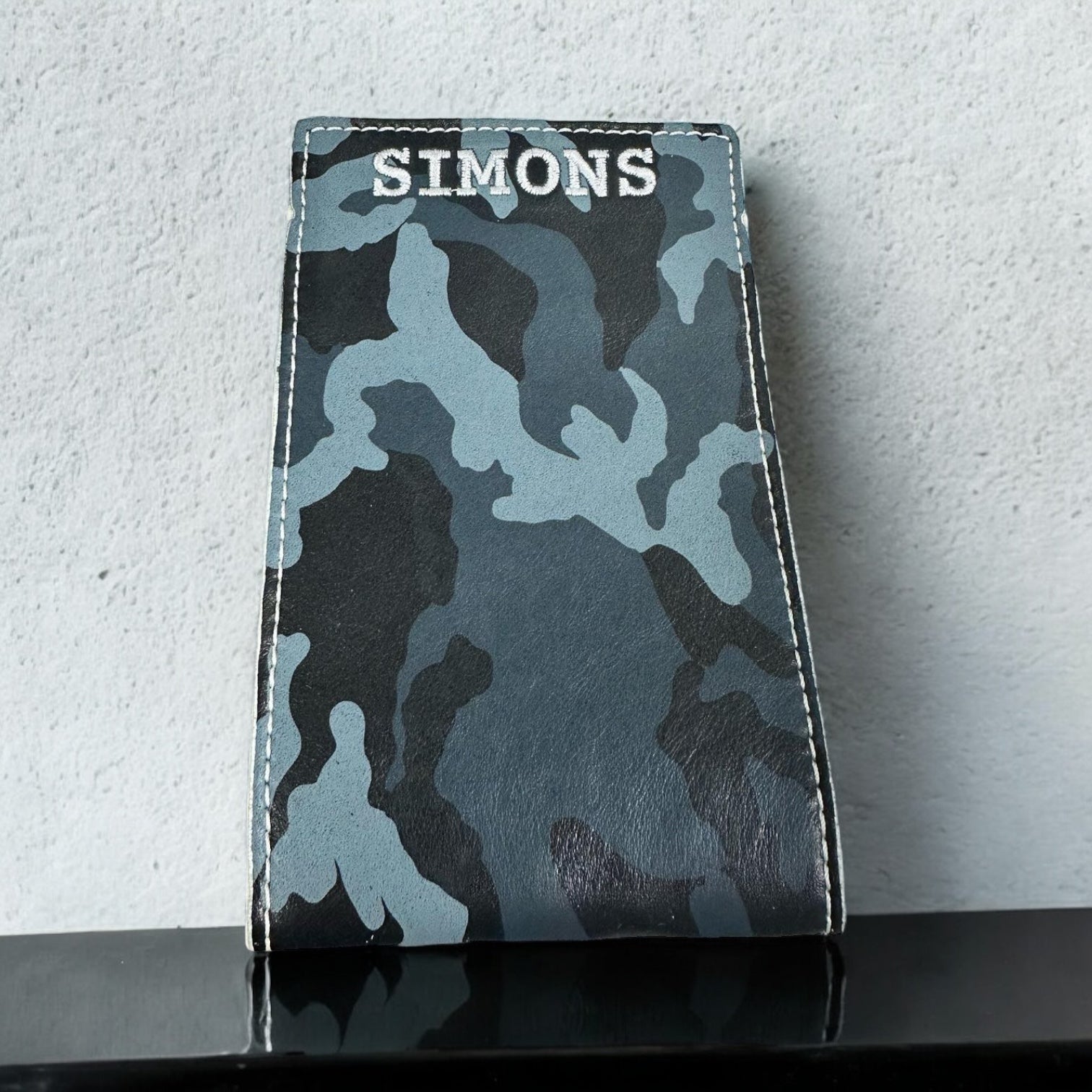 Personalized Calf Yardage Book Cover