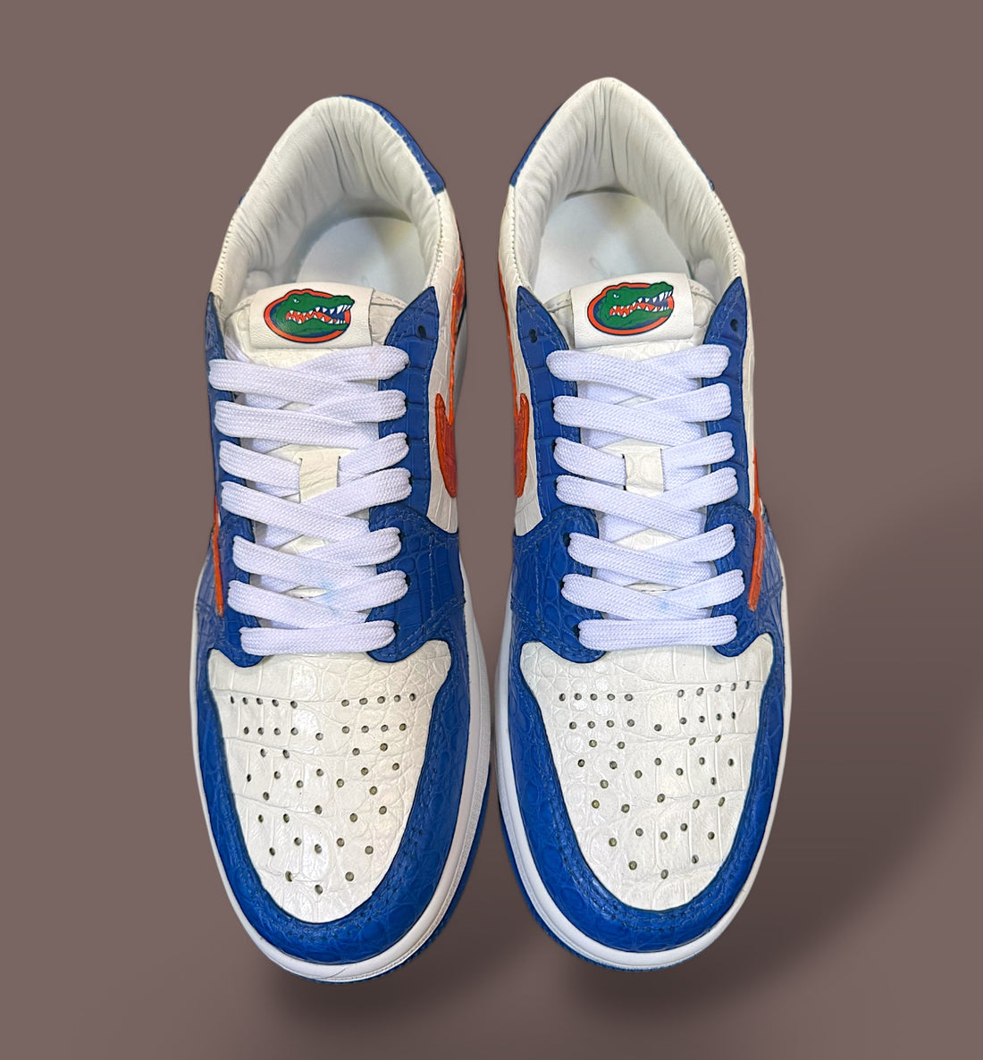 Air Jordon Golf Low: Bull Gator Royal (Shown With UF LOGO)  Not Req.
