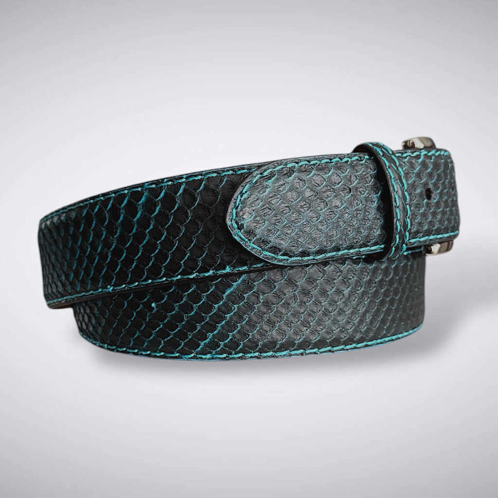 Ready To Ship Python Belt: Hazeltine Par 3  1.5" Width