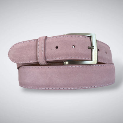 Ready To Ship Italian Calf Suede Belt: Merion Shade (1.5 Width)