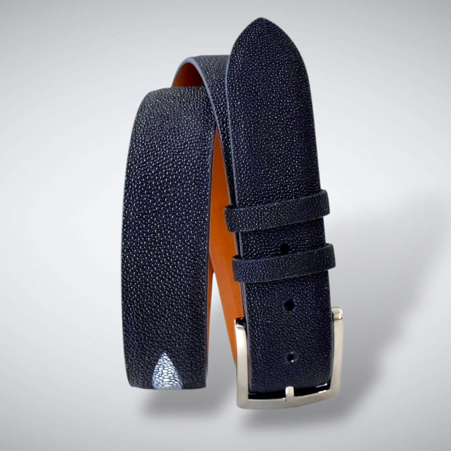 Stingray Belt: Navy Single Crown