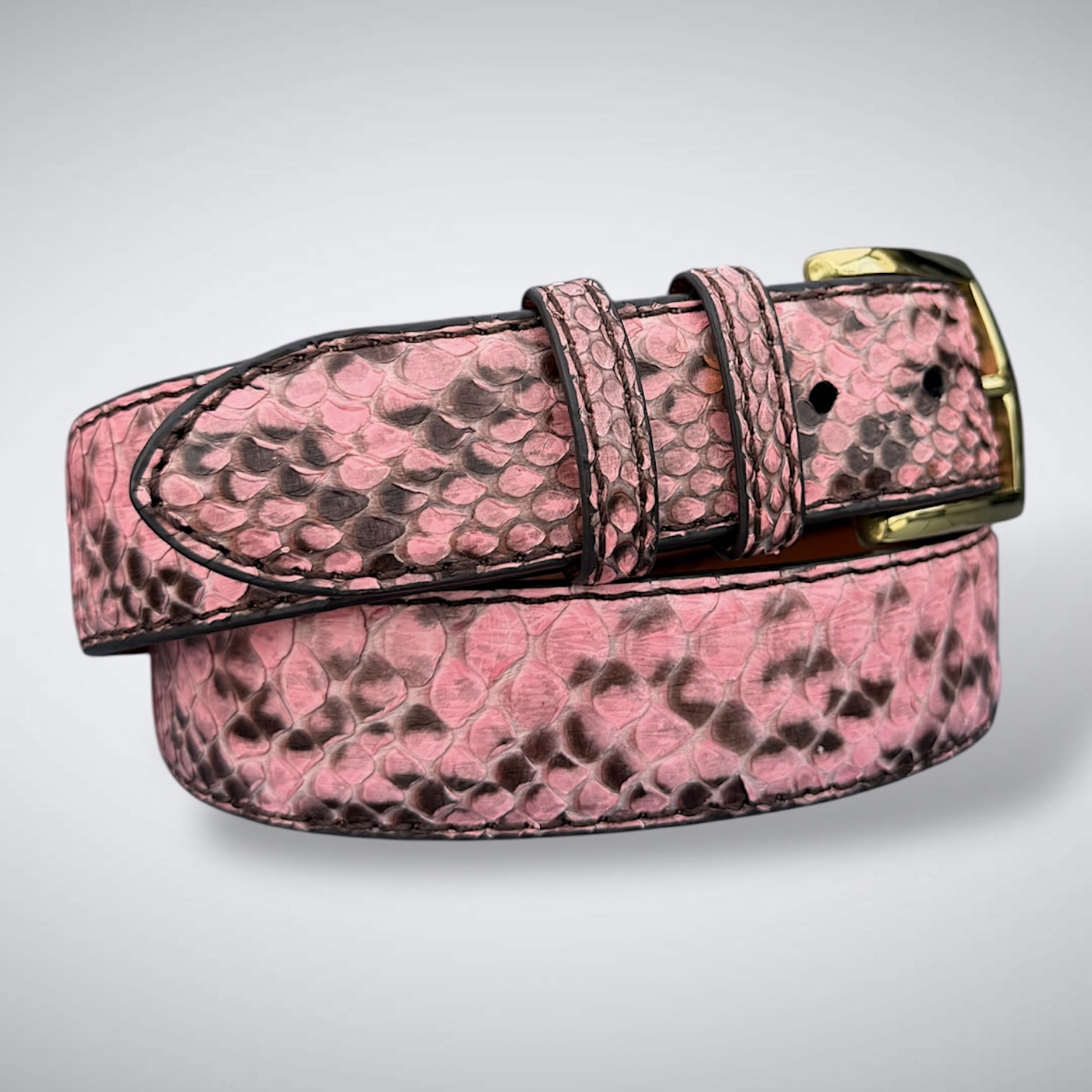 Snake Belt — Pink | Python