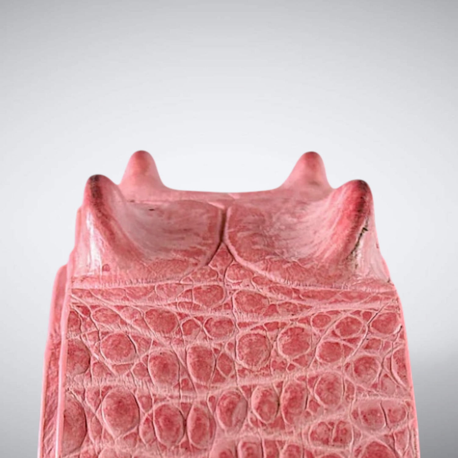 Saltwater Crocodile Belt: Pink