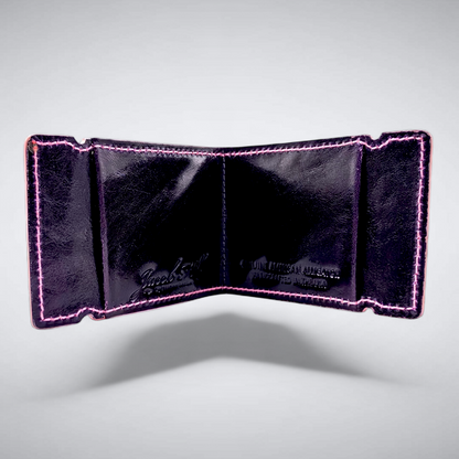 The Regent Cash Cover — Royal Purple Glazed Alligator