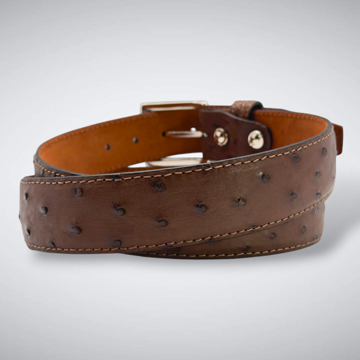 Ready To Ship Ostrich Quill Belt: Mojave Sands (Will Come With Std Tip)