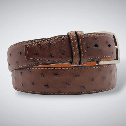 Ready To Ship Ostrich Quill Belt: Mojave Sands (Will Come With Std Tip)