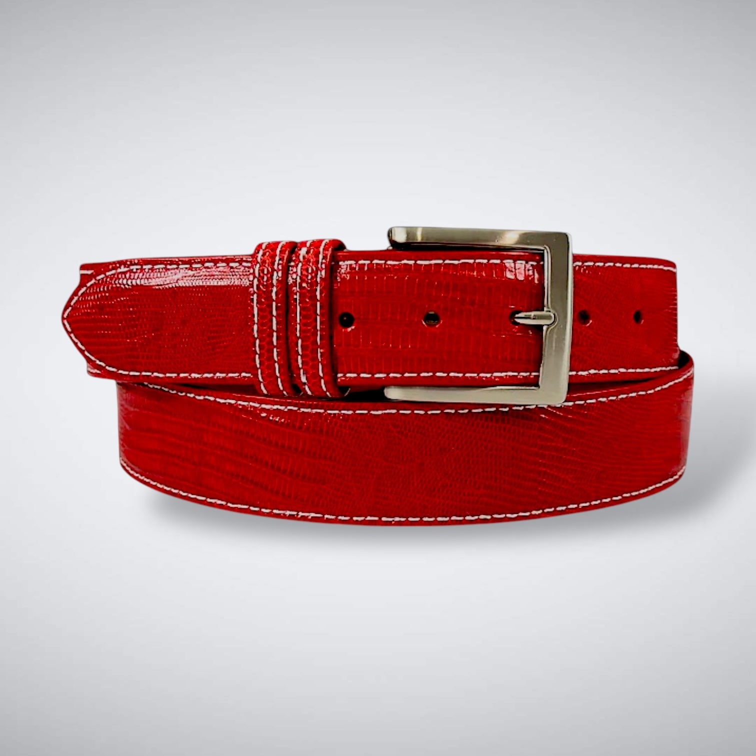 Lizard Belt: Red