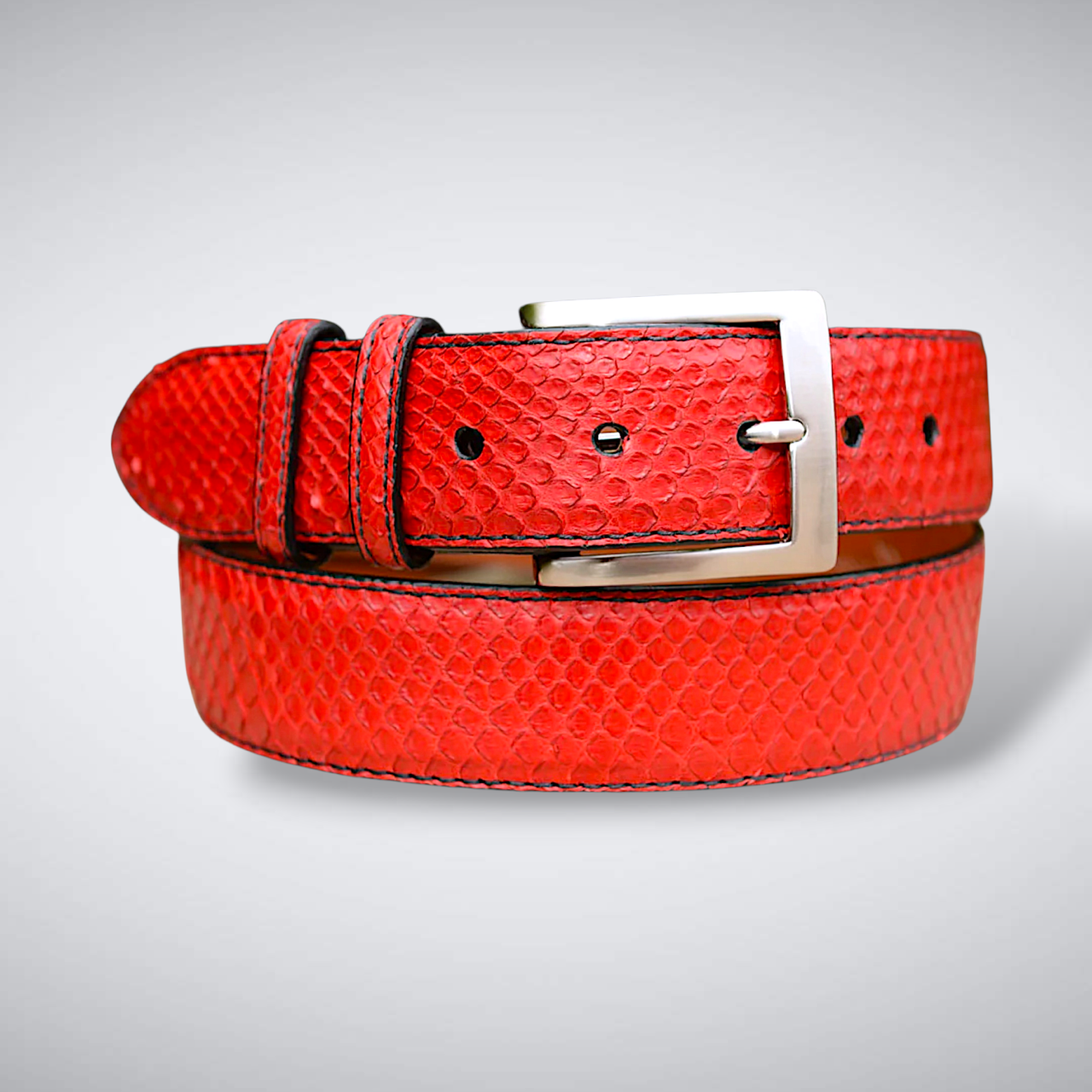 Snake Belt — Red | Python