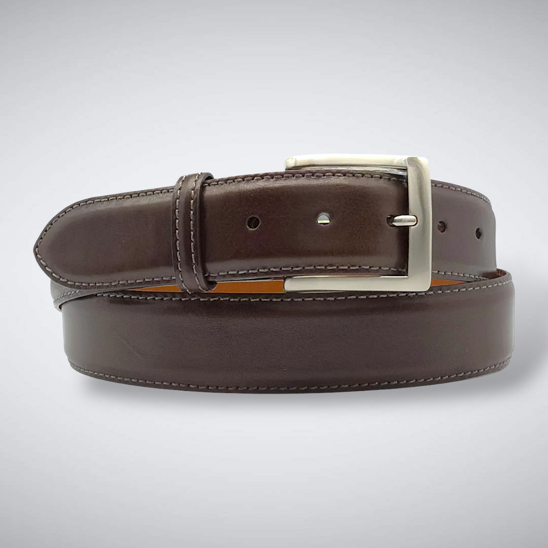 Italian Calf Belt: Brown