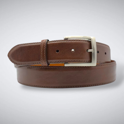 Italian Calf Belt: Chestnut